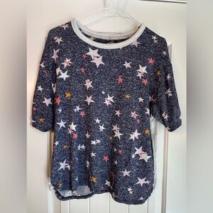 DKNY Blue with Stars Pajama Top